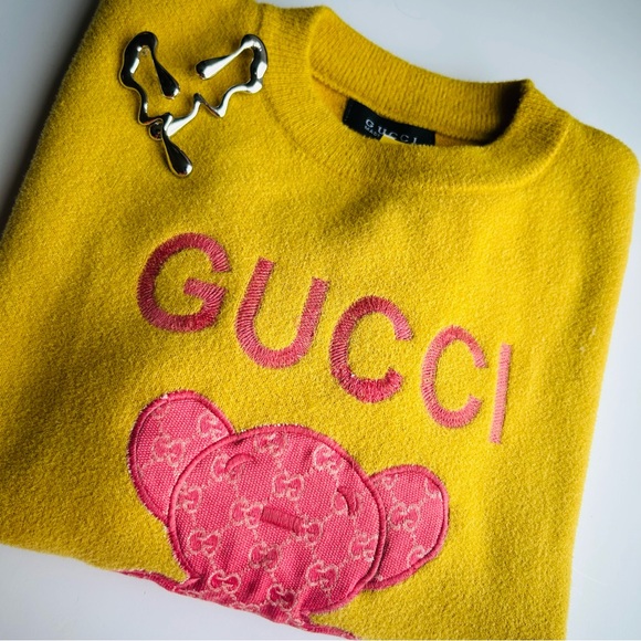 Gucci Sweaters - Gucci Teddy Bear Sweater